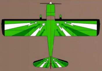 OMPHobby Super Decathlon green 1400mm PNP